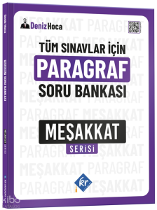 KR Akademi Deniz Hoca Tüm Sınavlar İçin Paragraf Soru Bankası Meşakkat Serisi
