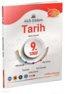 Kronometre Yayınları 9.Sınıf Tarih Akıllı Kitabım