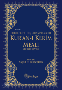 Kur'an-ı Kerim Meali (İniş Sıralı-Lacivert)