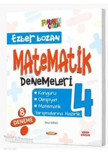 Kurmay Yayınları Fenomen Çocuk 4. Sınıf Ezber Bozan Matematik Denemeleri