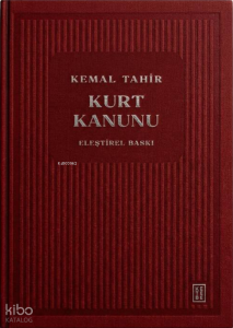Kurt Kanunu (Ciltli);Eleştirel Baskı