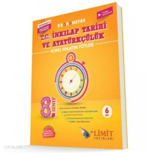 Limit 8.Sınıf Kronometre T.C. İnkılap Tarihi ve Atatürkçülük Konu Bitirme Föyü