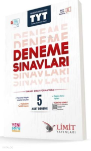 Limit Tyt 5'Li Deneme Seti