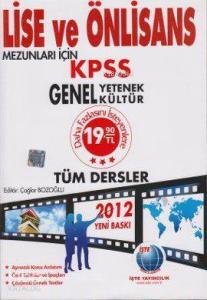 Lise ve Önlisans KPSS Genel Yetenek Genel Kültür - Tüm Dersler