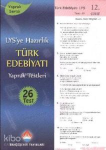 LYS'ye Hazırlık Türk Edebiyatı Yaprak Testleri (26 Test)