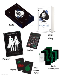 Maça Kızı 8 - 5. Kitap (Ciltli - Kutu)