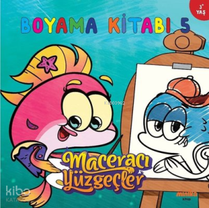 Maceracı Yüzgeçler Boyama Kitabı 5