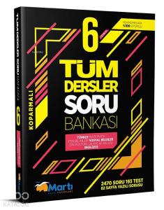 Martı Yayınları 6. Sınıf Tüm Dersler Soru Bankası Martı 