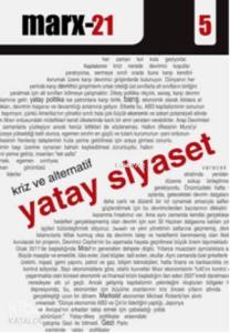 Marx21 (5): Kriz ve Alternatif  Yatay Siyaset