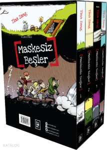 Maskesiz Beşler Serisi (4 Kitap Set Kutulu)