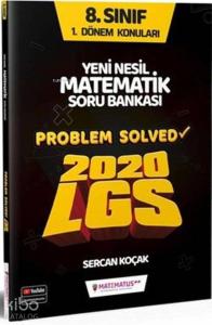 Matematus Yayınları 8. Sınıf 1. Dönem LGS Matematik Yeni Nesil Soru Bankası Matematus 