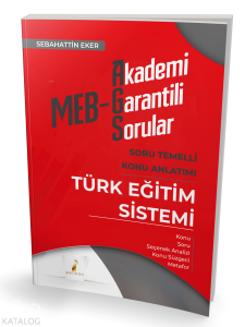 MEB – AGS Türk Eğitim Sistemi Soru Temelli Konu Anlatımı