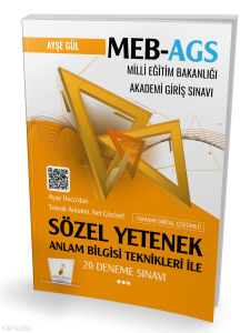 Meg Ags Hazırlık Anlam Bilgisi Teknikleri İle Sözel Yetenek 20 Deneme Sınavı