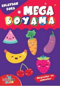 Mega Boyama; Meyveler ve Sebzeler