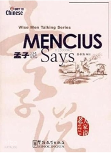 Mencius Says (Wise Men Talking Series) Çince Okuma