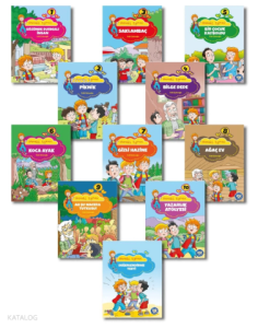 Meraklı Eymen Hikaye Seti (10 Kitap + Değerlendirme Soruları)