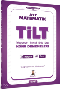 Mert Hoca AYT TİLT Denemeleri Trigonometri İntegral Limit Türev 30'lu Deneme