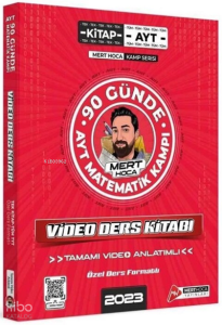 Mert Hoca Yayınları/ 2023 90 Günde AYT Matematik Kampı Video Ders Kitabı
