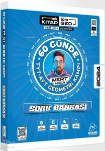 Mert Hoca Yayınları 2024 60 Günde Geometri TYT-AYT Geometri Kampı Soru Bankası