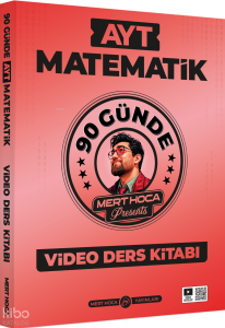 Mert Hoca Yayınları 2026 90 Günde AYT Matematik Video Ders Kitabı