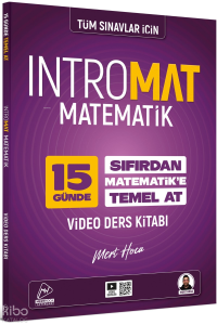 Mert Hoca Yayınları Tüm Sınavlar İçin IntroMat Matematik Video Ders Kitabı