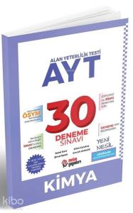 Metin Yayınları AYT Kimya 30 Deneme 2020 Özel Metin 