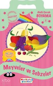 Meyveler ve Sebzeler; Boyama Kitabı - 2