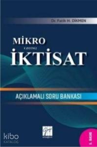 Mikro İktisat Açıklamalı Soru Bankası