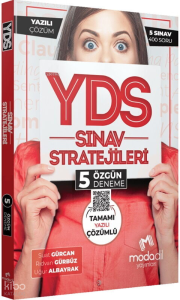 Modadil Yayınları YDS Sınav Stratejileri Tamamı Yazılı Çözümlü 5 Özgün Deneme