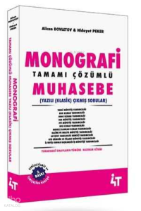 Monografi Tamamı Çözümlü Muhasebe Yazılı (Klasik) Çıkmış Sorular