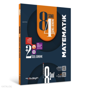 Motivasyon Yayınevi 8.Sınıf 12'li Matematik Denemeleri(8 Sarmal-4 Genel+2 Özel Deneme)