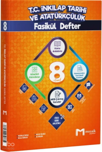 Mozaik 8. Sınıf TC İnkılap Tarihi ve Atatürkçülük Fasikül Defter Konu Anlatımı