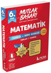 Muba Yayınları 6. Sınıf Matematik Mutlak Başarı Fasikül Soru Bankası