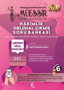 Müessir – Hâkimlik Medeni Usul Hukuku Orijinal Çıkmış Soru Bankası
