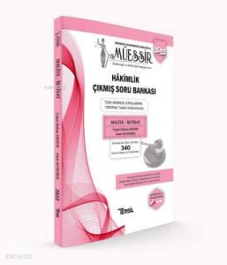 Müessir Maliye İktisat;Çıkmış Soru Bankası Çözümlü