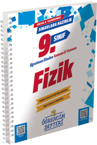 Murat Yayınları 9.Sınıf Fizik Öğrencim Defteri