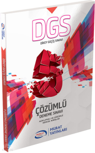 Murat Yayınları DGS 5 Çözümlü Deneme Sınavı