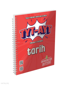 Murat Yayınları TYT-AYT Tarih Öğrencim Defteri