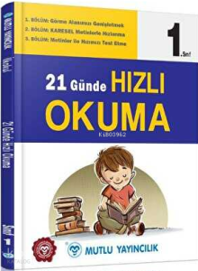 Mutlu Yayıncılık 1. Sınıf 21  Günde Hızlı Okuma