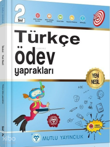 Mutlu Yayıncılık 2. Sınıf Türkçe Ödev Yaprakları