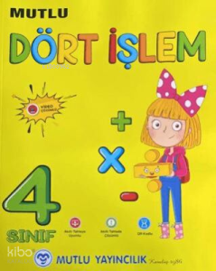 Mutlu Yayıncılık 4. Sınıf Mutlu Dört İşlem