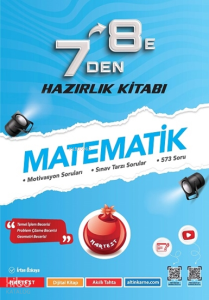 Nartest 7'den 8'e Matematik Hazırlık Kitabı
