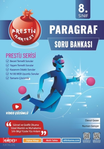 Nartest Yayınevi 8. Sınıf Prestij Paragraf Soru Bankası
