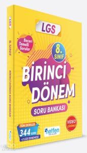 Netfen Yayınları 8. Sınıf 1. Dönem LGS Soru Bankası Netfen 