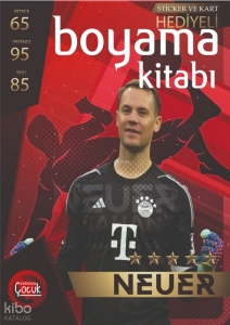 Neuer - Sticker ve Kart Hediyeli Boyama Kitabı