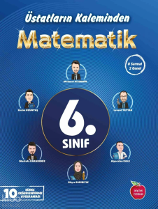 Newton Yayınları 6.Sınıf Matematik Üstatların Kaleminden 10 Deneme