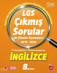Newton Yayınları LGS Çıkmış Sorular  İngilizce 2018-2025