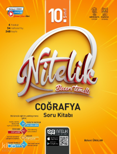 Nitelik Yayınları 10. Sınıf Beceri Temelli Coğrafya Soru Kitabı