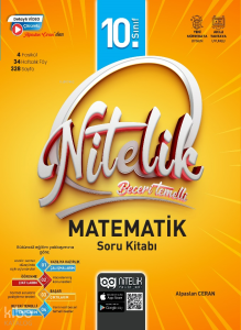 Nitelik Yayınları 10. Sınıf Beceri Temelli Matematik Soru Kitabı