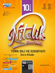 Nitelik Yayınları 10. Sınıf Beceri Temelli Türk Dili Ve Edebiyatı Soru Kitabı